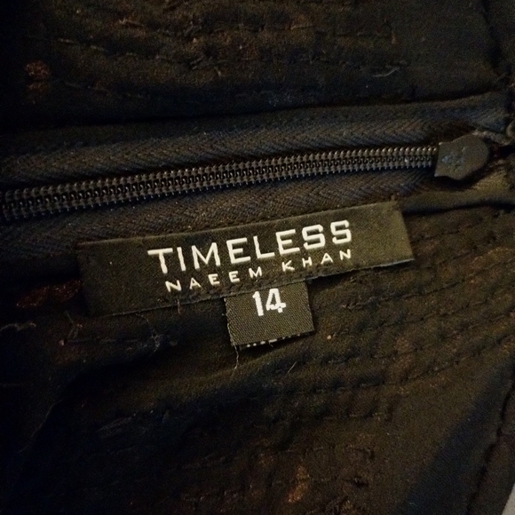 Timeless by Naeem Khan Bronze Sequin Dress - Picture 4 of 11